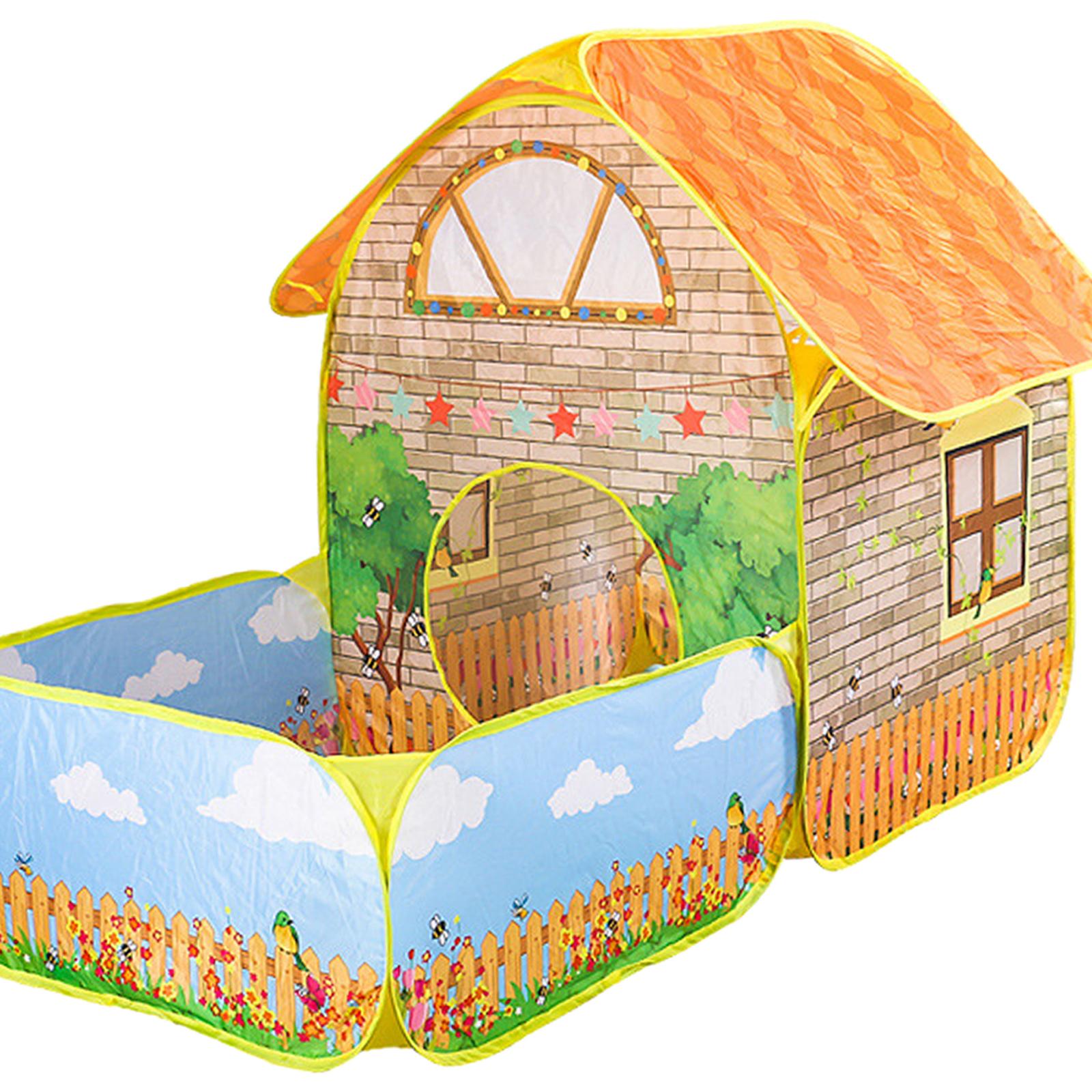 Kids Outdoor Play Tent - Foldable Play Tent Toys Kids Play