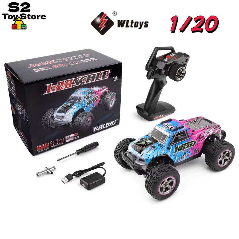 Kids Outdoor Dirt Toys - Wltoys 204006 1:20 Mini 4WD RC