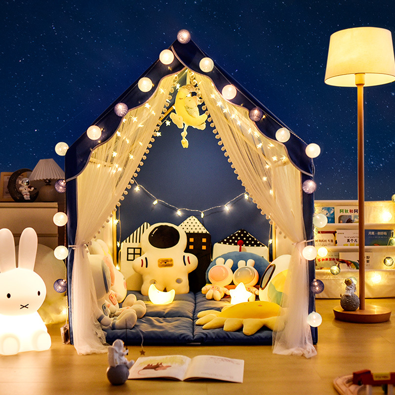 Kids Outdoor Play Tent - Portable Kids Play House Comfortable Breathable
