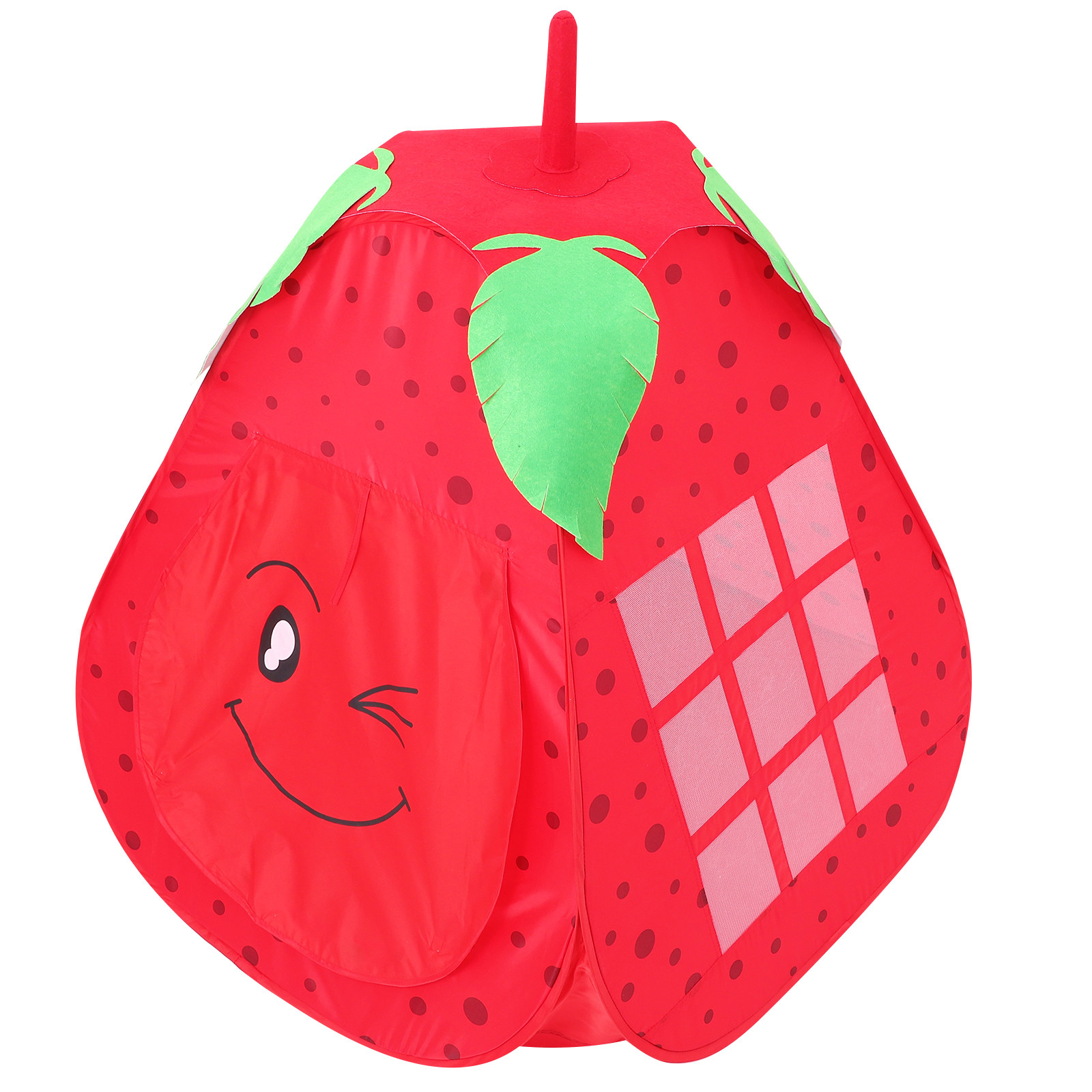 Kids Outdoor Play Tent - Strawberry Foldable Kids Play Tent Indoor