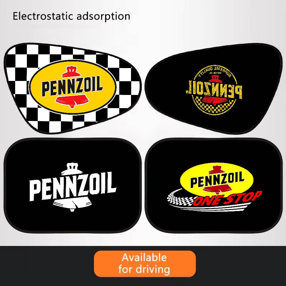 Kids Outdoor Car - Doormat PENNZOIL LOGO Car Sun Shade