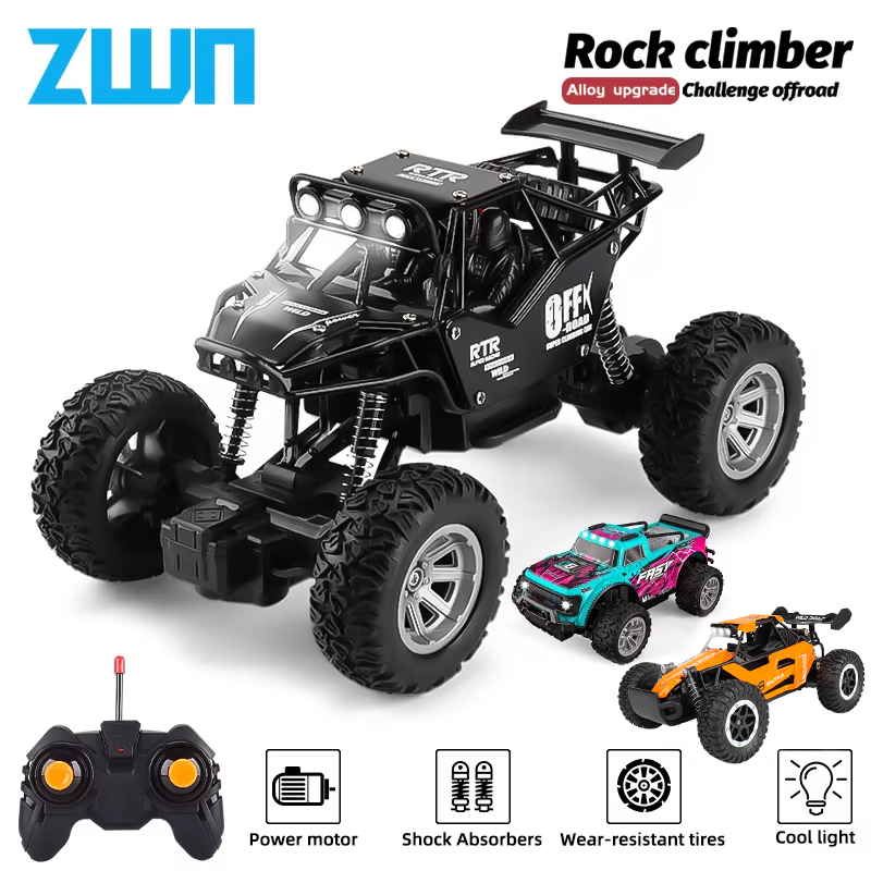 Kids Outdoor Dirt Toys - ZWN 1:16/1:20 2.4G Model RC Car