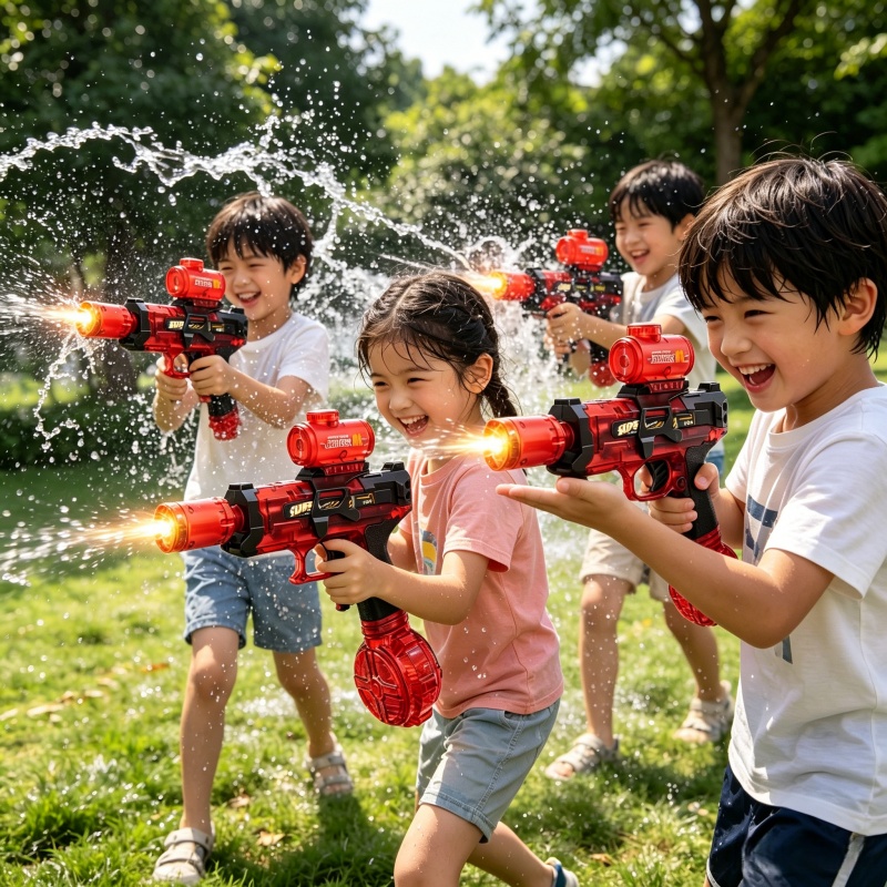 Kids Outdoor Storage - Simulated Firing Children Electric Water Guns