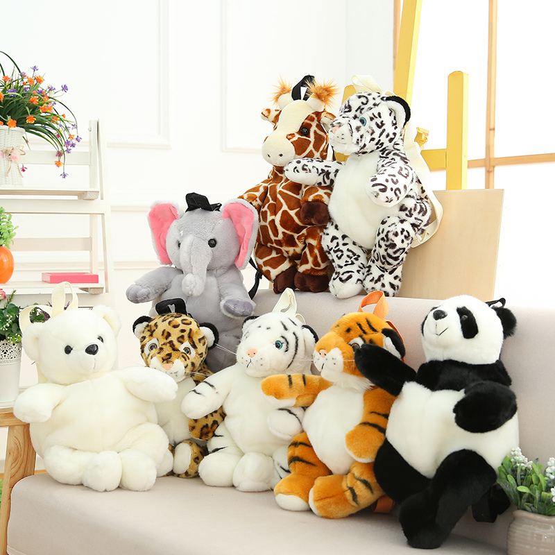 Kids Outdoor Toys B&Q - New Huggable Simulated Animal Plush Backpack