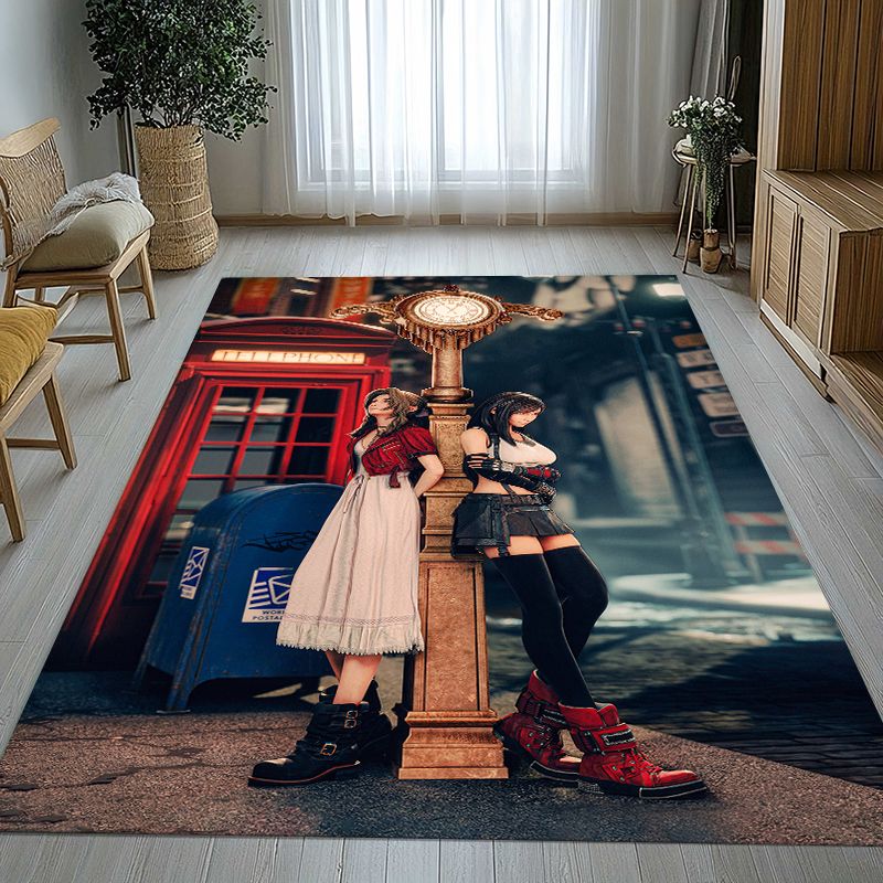 Kids Outdoor Flooring - Classic Final Fantasy Games Cartoon Living