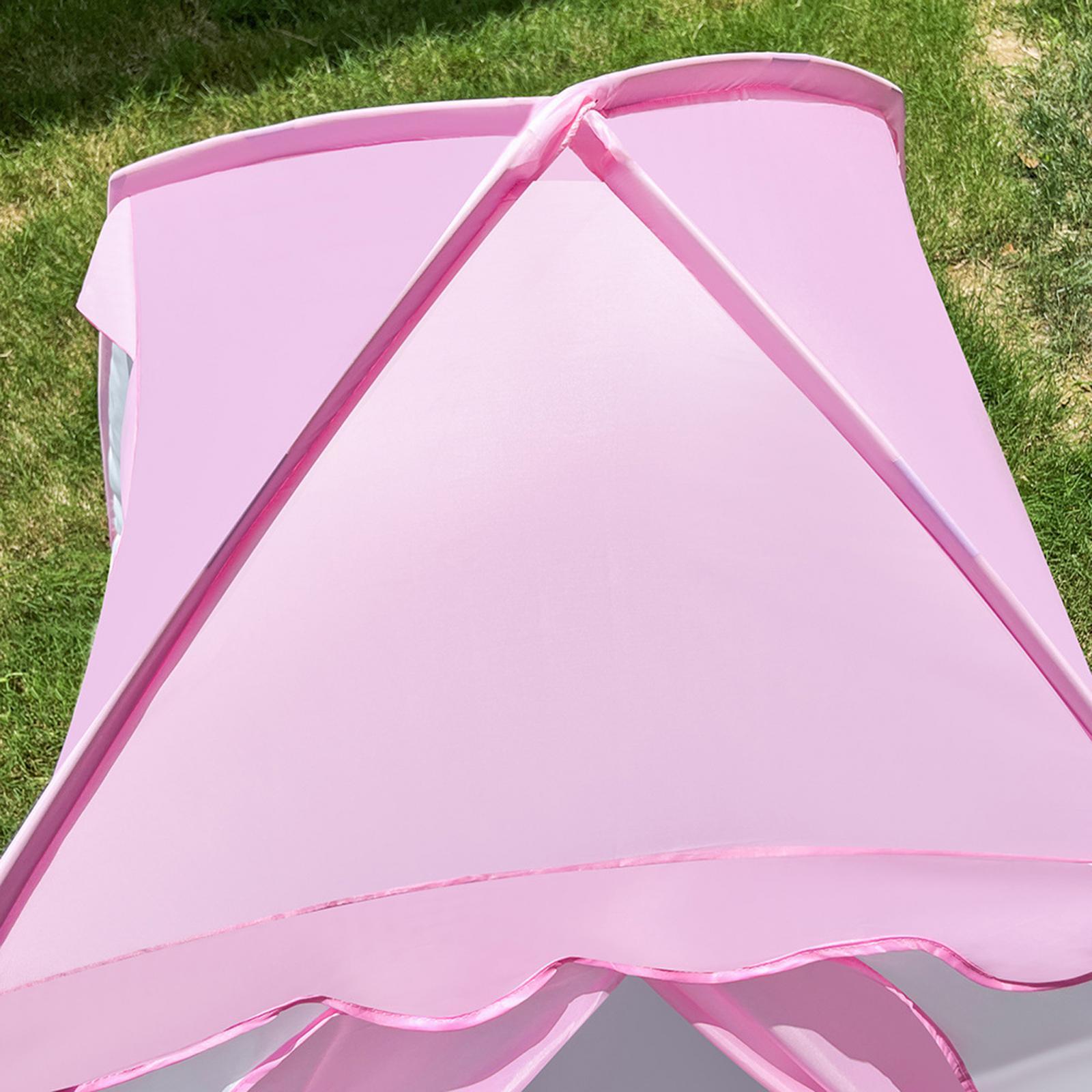 Kids Outdoor Play Tent - Girls Castle Tent Indoor And Outdoor
