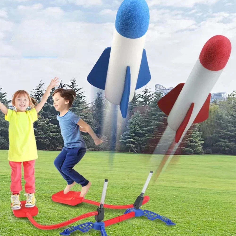Kids Outdoor Toys B&Q - B Kid Outdoor Rocket Foot Pump