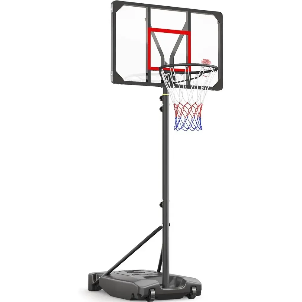 Play Kids Outdoor - Adjustable Height Portable Basketball Hoop for