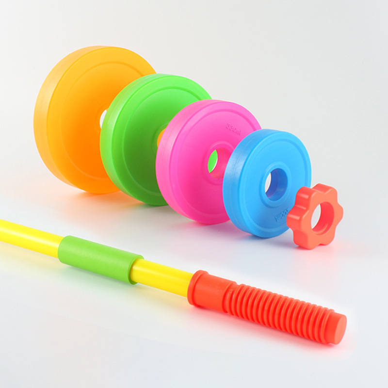 Kids Outdoor Toys B&Q - Children Dumbbell Sports Toy Adjustable Weight