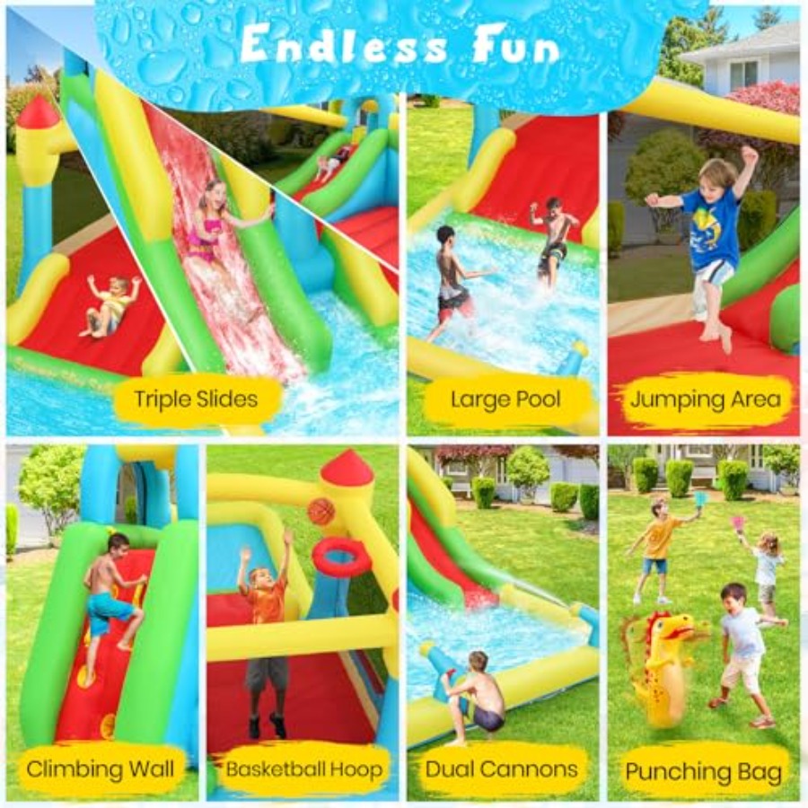 Outdoor/Indoor inflatable wate - Kids Outdoor Water Slide recension och pris