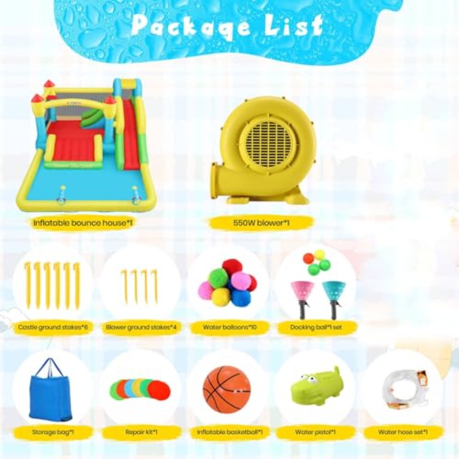 Outdoor/Indoor inflatable wate - Kids Outdoor Water Slide recension och pris
