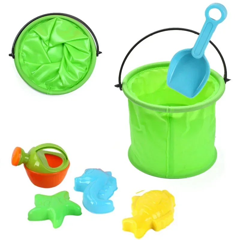 Beach Sand Bucket Toy  Collaps - Kids Outdoor Play Area recension och pris