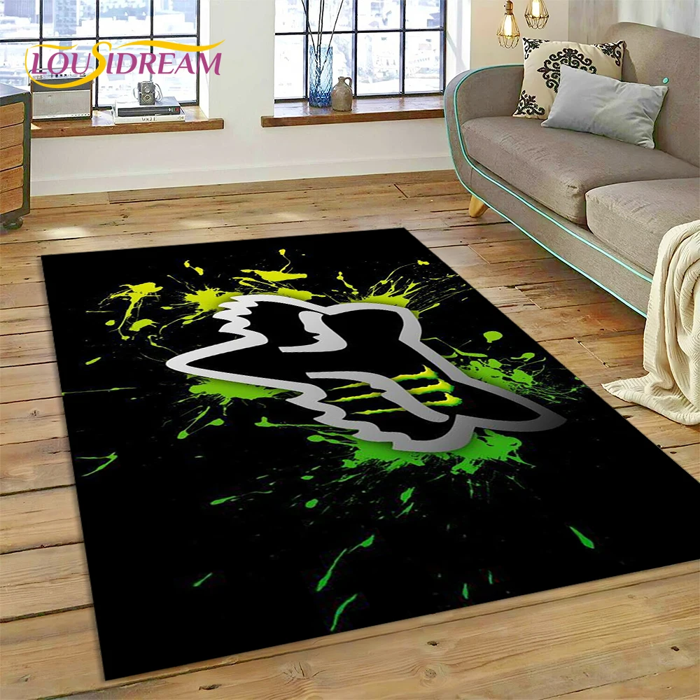 3D F-FOX Logo Racing Carpet Ru - Kids Outdoor Play Area recension och pris
