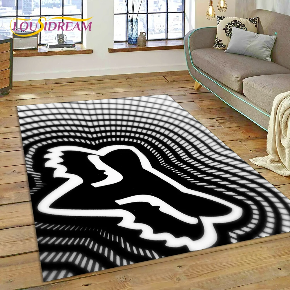 3D F-FOX Logo Racing Carpet Ru - Kids Outdoor Play Area recension och pris