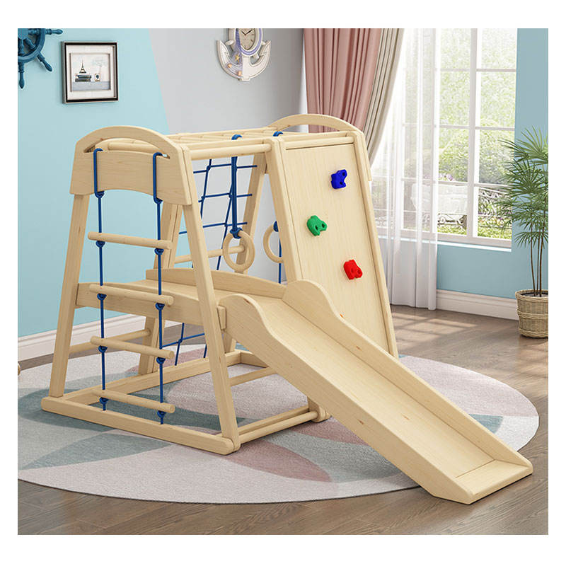 Indoor Outdoor Wooden Children - Kids Outdoor Wooden Climbing Frame recension och pris