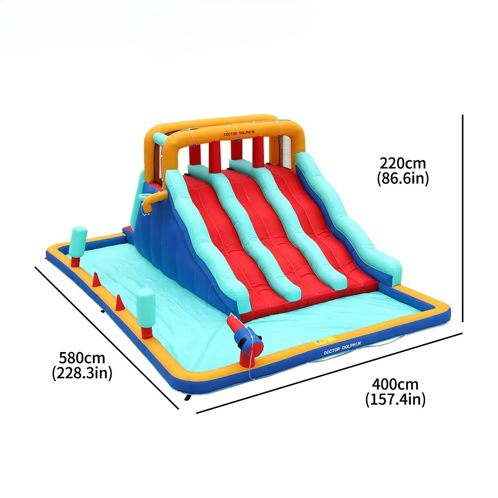 Outdoor Inflatable Bouncy Cast - Kids Outdoor Slide recension och pris
