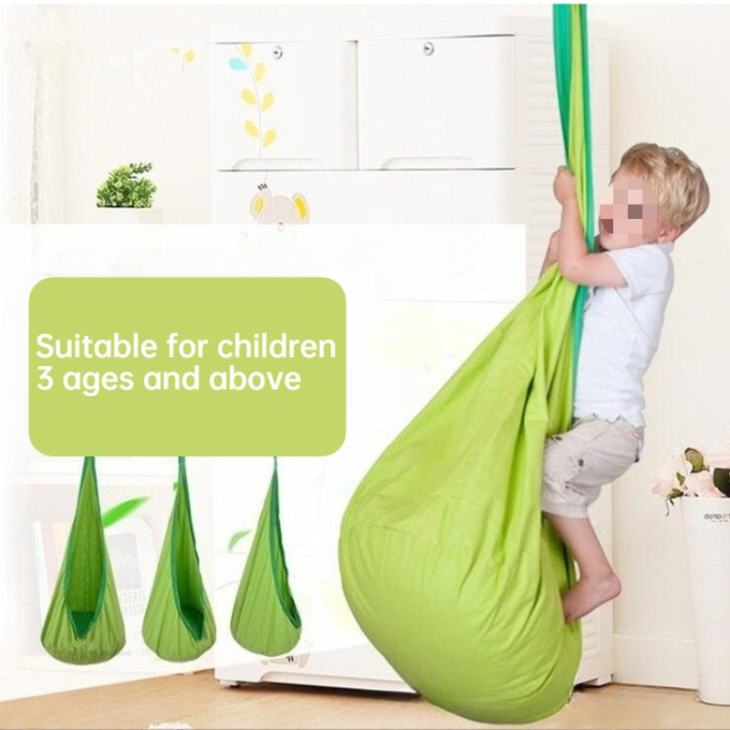 1Pc Kids Pod Swing Seat Cotton - Kids Yellow Outdoor Chair recension och pris