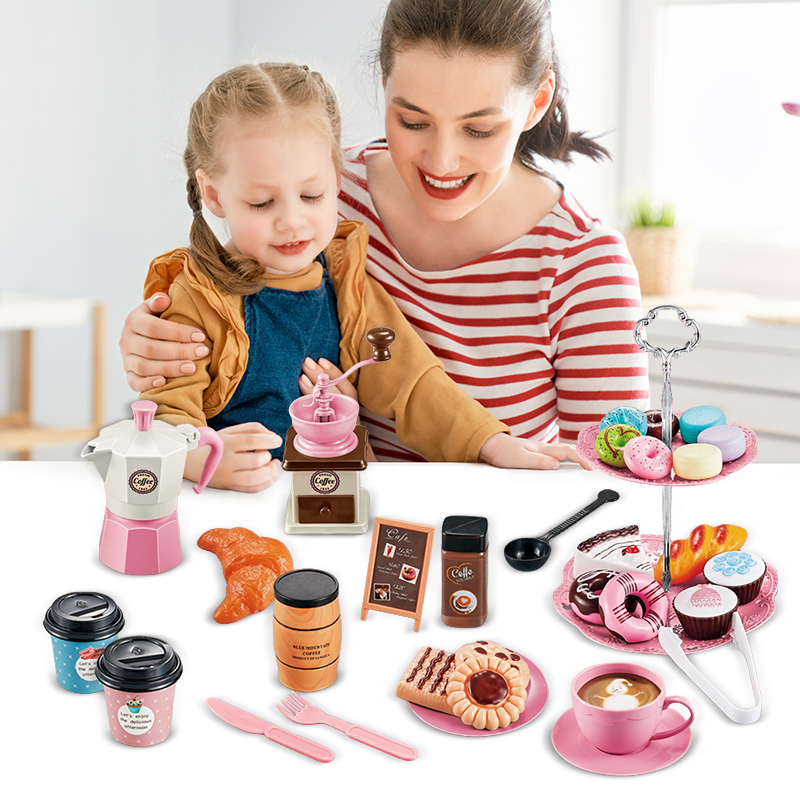 Pretend Play Simulation Coffee - Kids Outdoor House With Kitchen recension och pris