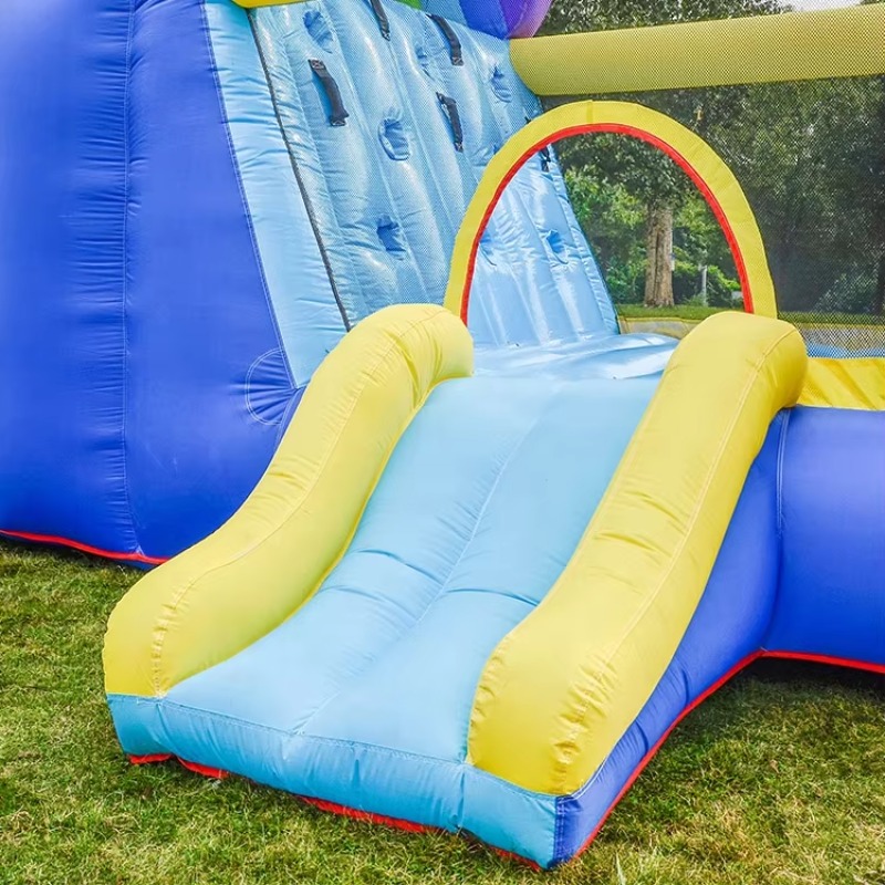 Giant Rainbow Inflatable Water - Kids Outdoor Water Slide recension och pris