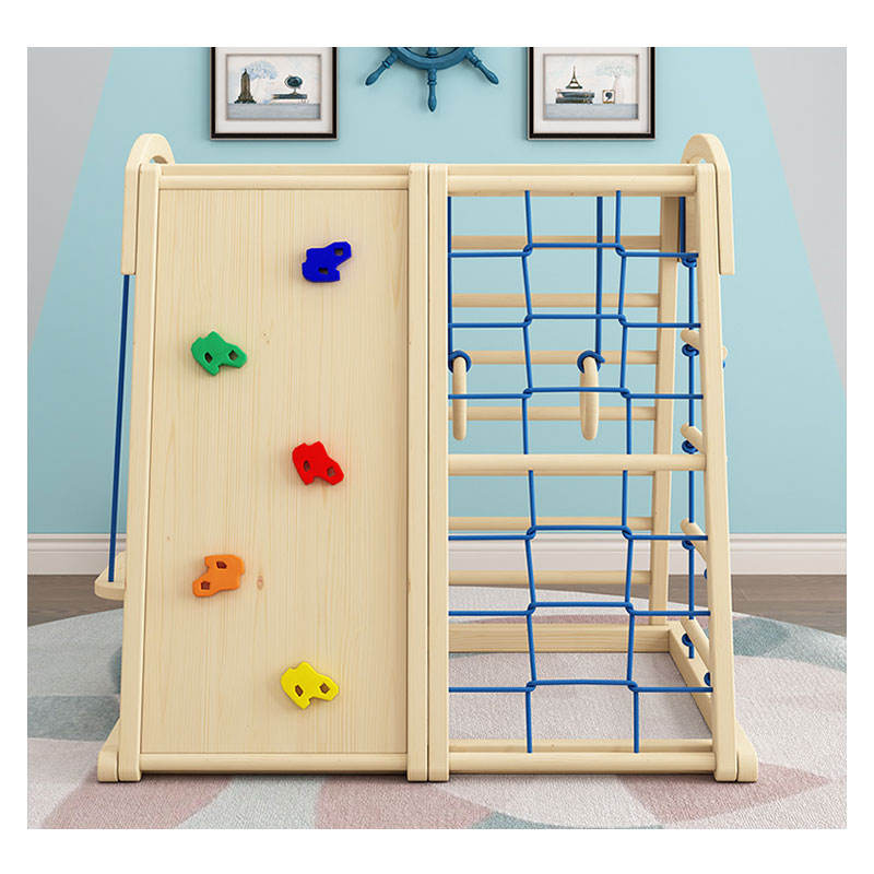 Indoor Outdoor Wooden Children - Kids Outdoor Wooden Climbing Frame recension och pris