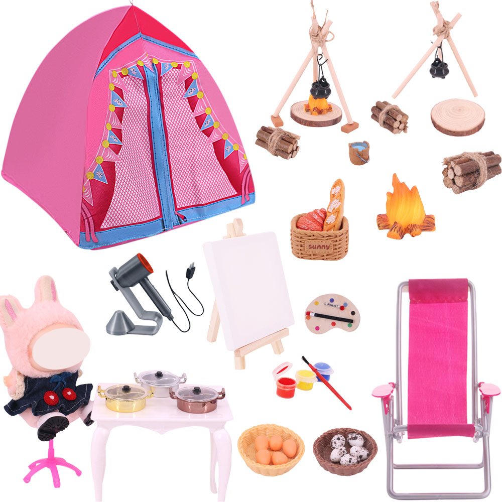 For Labubu Accessories Tent Bo - Kids Outdoor Egg Chair recension och pris