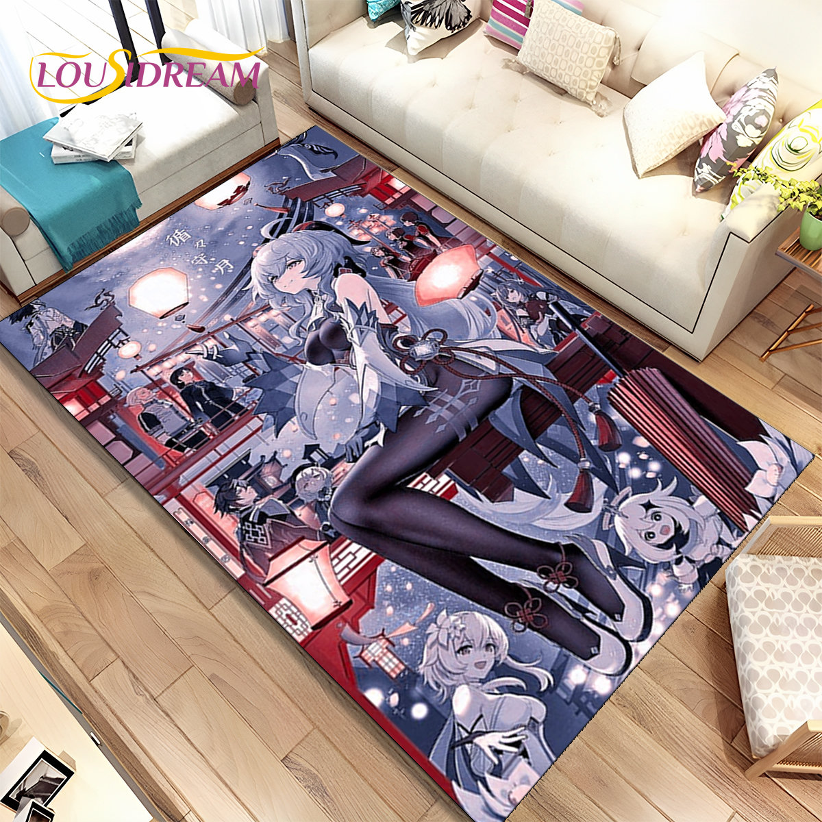 Genshin Impact Cartoon Game Ar - Kids Outdoor Flooring recension och pris