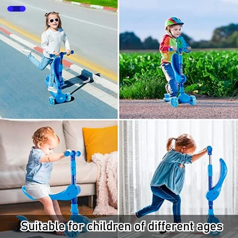 2-in-1 Kids Kick Scooter with  - Kids Outdoor Storage recension och pris