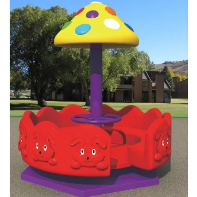 Kids Outdoor Cute Style Plasti - Kids Outdoor Merry Go Round recension och pris