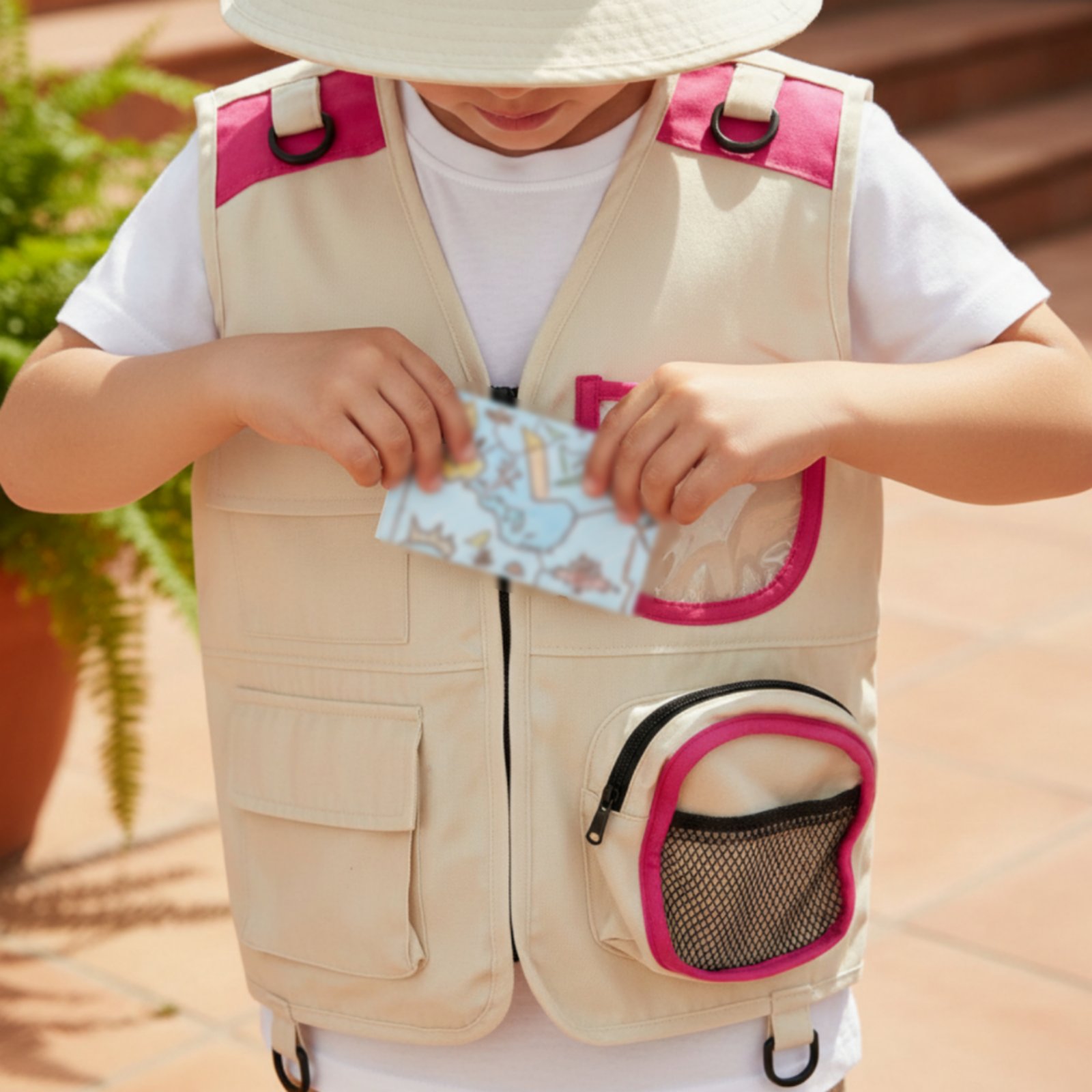 Explorer Hat and Vest Role Pla - Play Kids Outdoor recension och pris