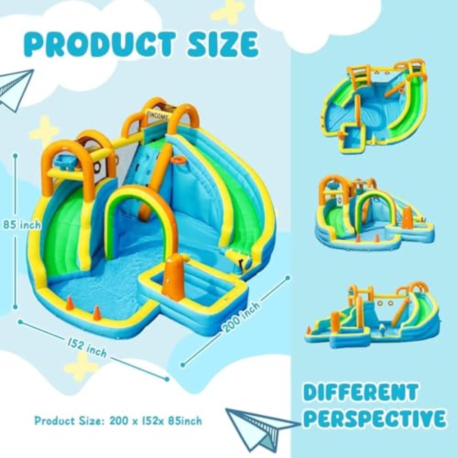 Backyard outdoor inflatable wa - Kids Outdoor Slide recension och pris