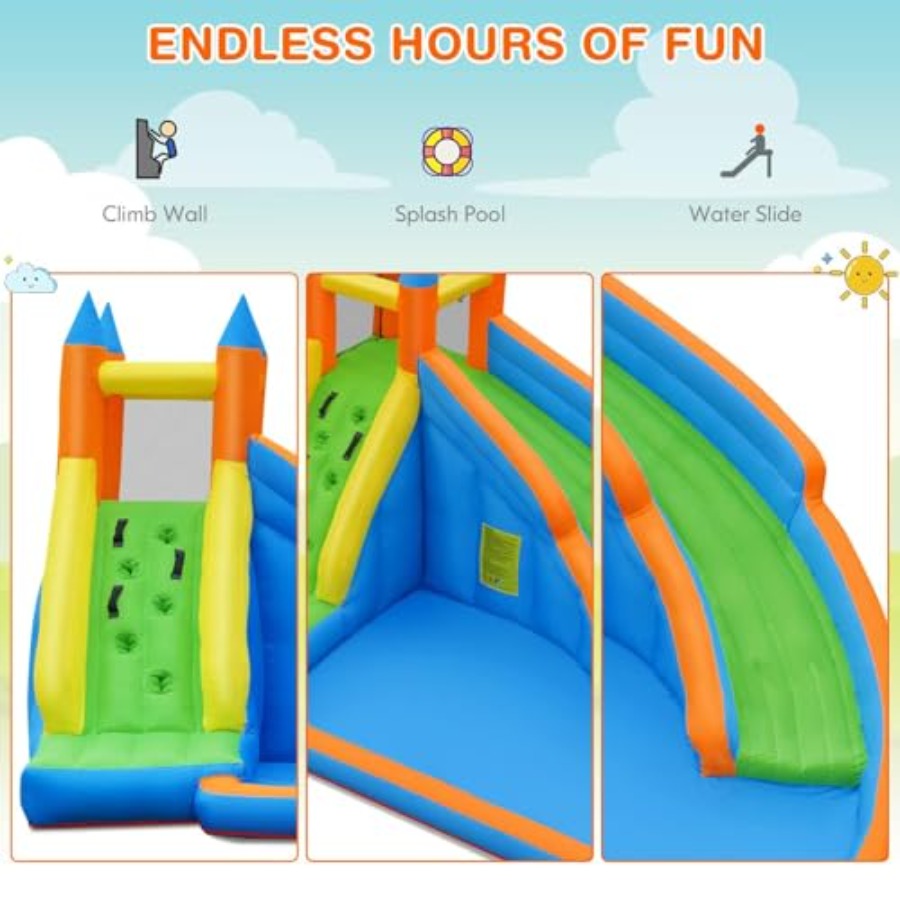 Backyard outdoor inflatable wa - Kids Outdoor Water Slide recension och pris