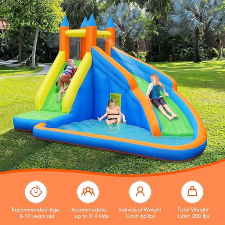 Backyard outdoor inflatable wa - Kids Outdoor Water Slide recension och pris