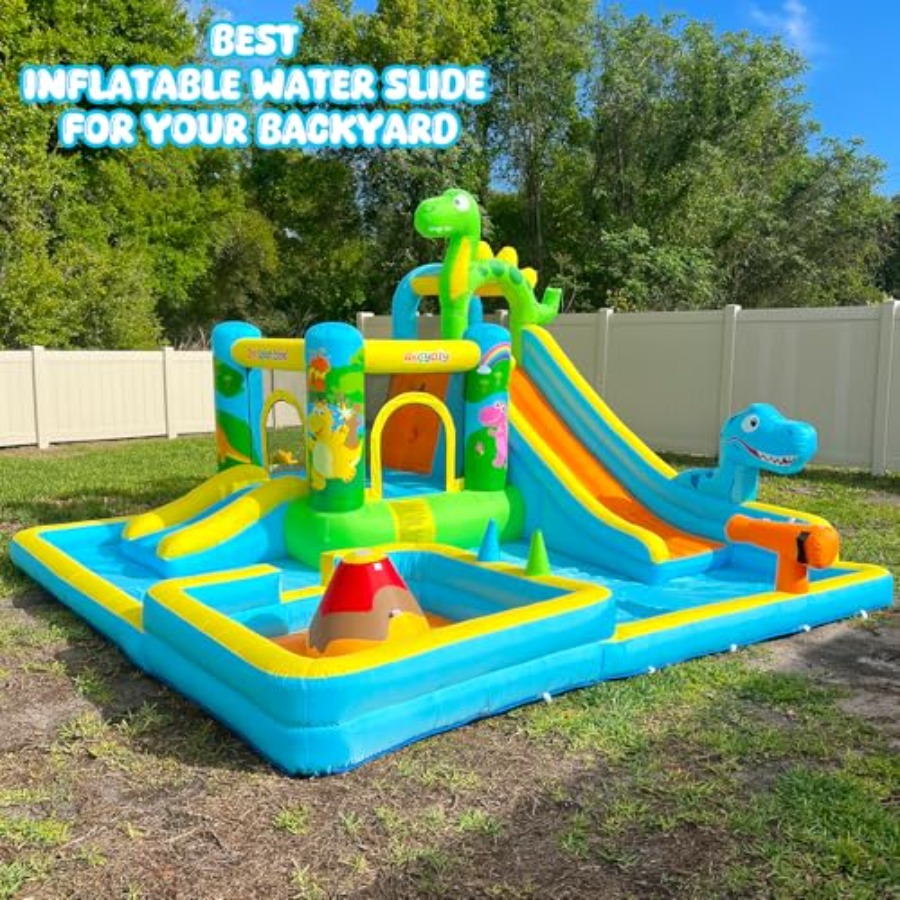 Outdoor backyard inflatable wa - Kids Outdoor Water Slide recension och pris