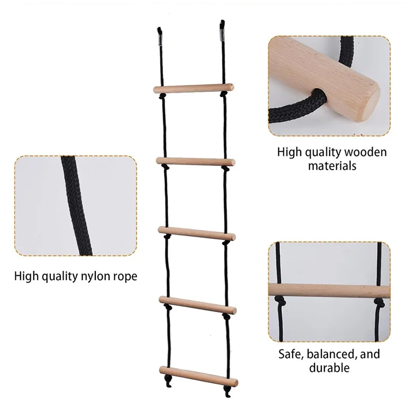 Children Climbing Rope Ladder  - Kids Outdoor Play Area recension och pris