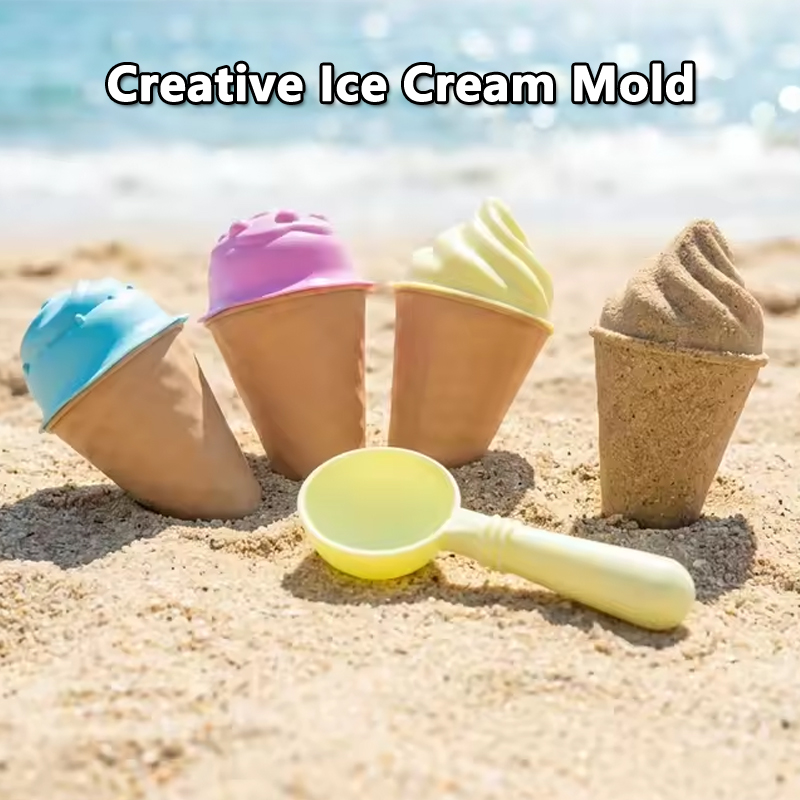 Kids Ice Cream Cone Sand Mold  - Kids Outdoor Storage recension och pris
