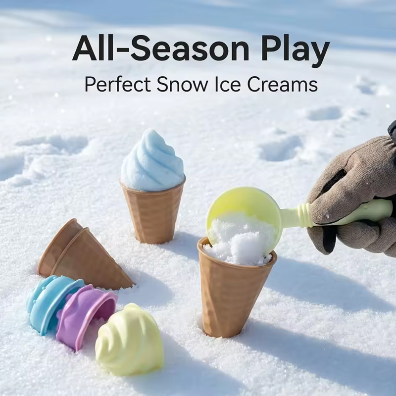 Kids Ice Cream Cone Sand Mold  - Kids Outdoor Storage recension och pris