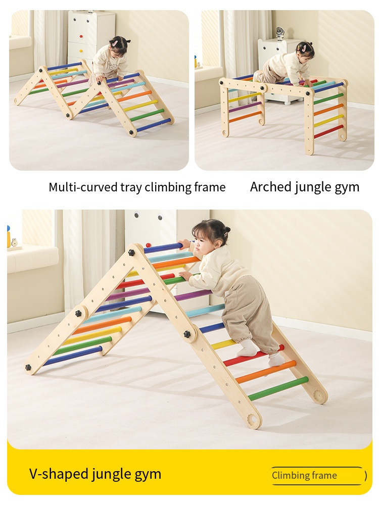 Jungle Gym Kids Outdoor Triang - Kids Outdoor Wooden Climbing Frame recension och pris