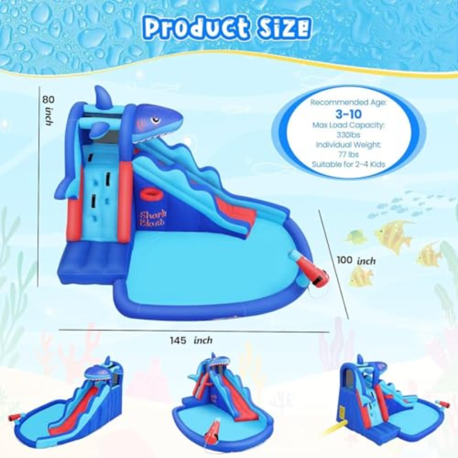 Outdoor/Indoor inflatable wate - Kids Outdoor Water Slide recension och pris