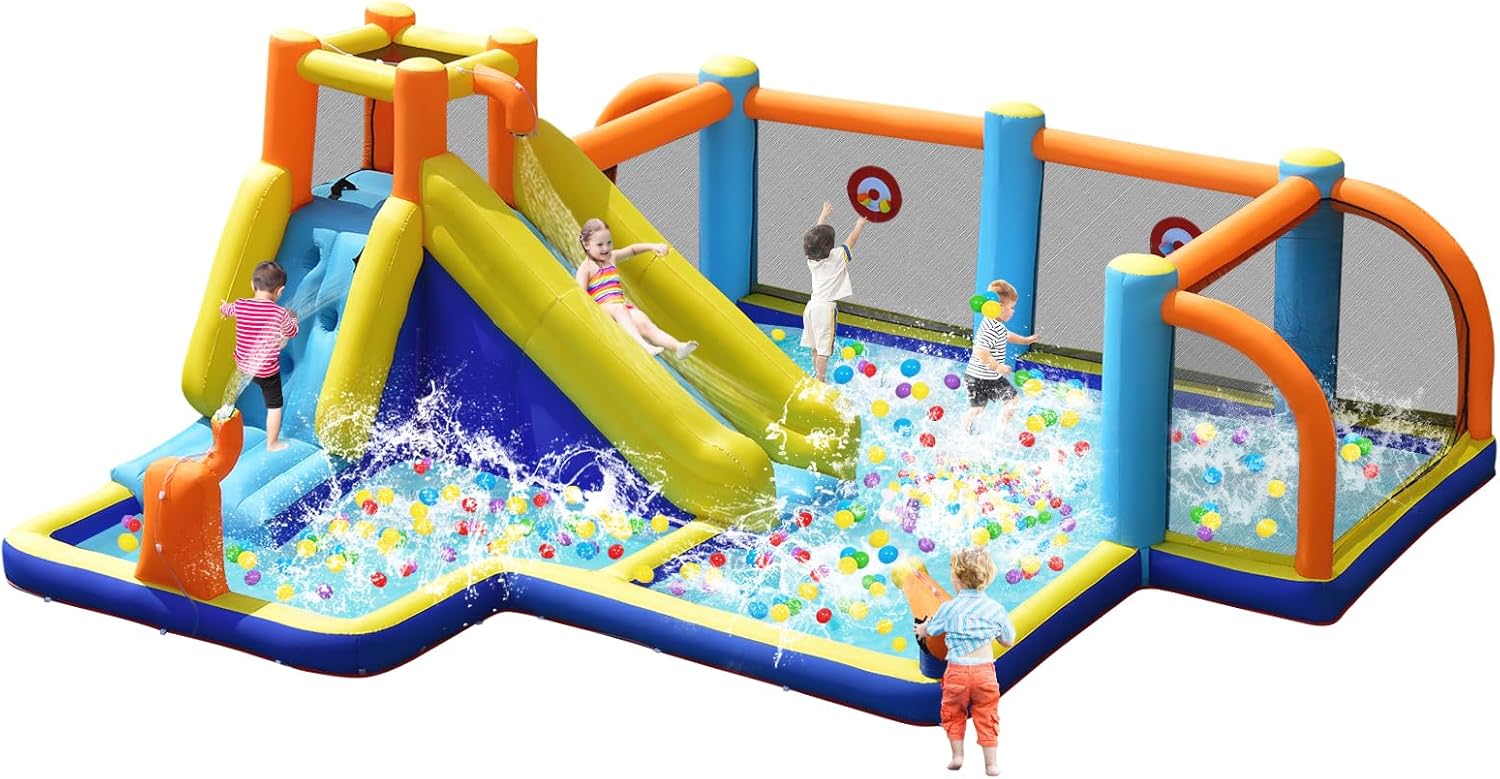 Giant Inflatable Water Slide B - Kids Outdoor Water Slide recension och pris