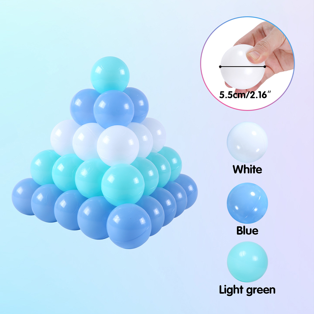 100Pcs Colors Plastic Balls Wa - Kids Outdoor Play Tent recension och pris