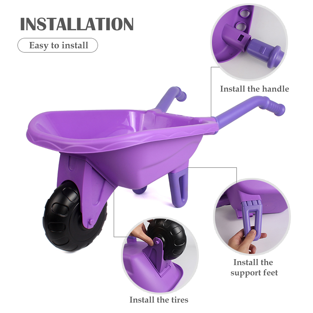 Gardening Tool Set Toys for Ki - Kids Outdoor Play Area recension och pris