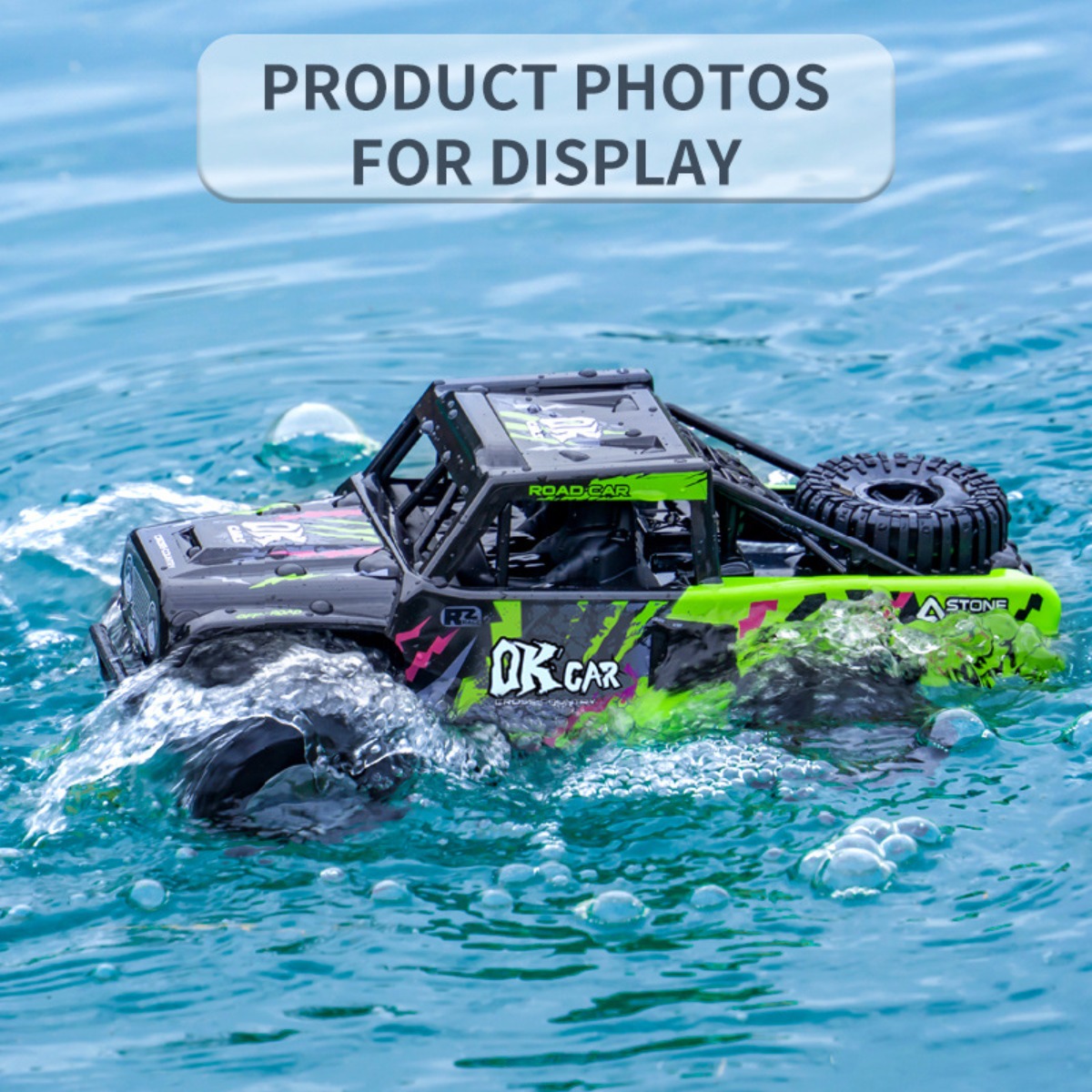 Amphibious RC Car 4WD Off-Road - Kids Outdoor Dirt Toys recension och pris