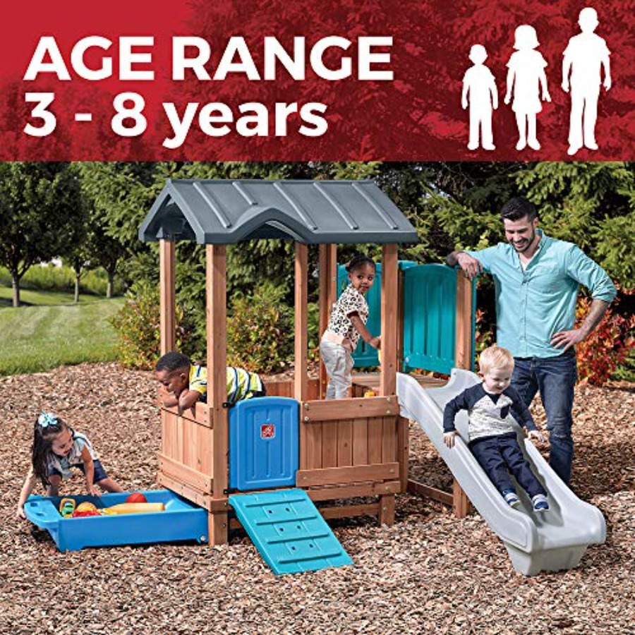 Woodland Adventure Playhouse & - Kids Outdoor Storage recension och pris