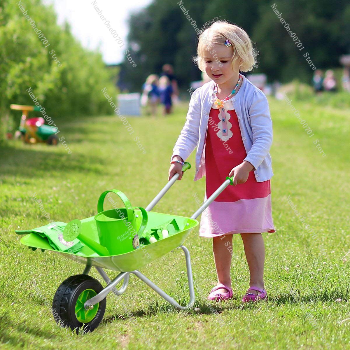 Kids Outdoor Wheelbarrow, Gree - Play Kids Outdoor recension och pris