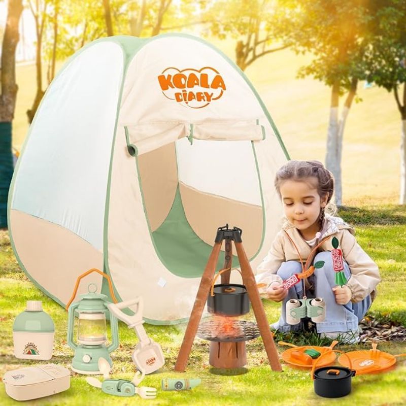 Kids Camping Set Toddler Toys  - Kids Outdoor Play Tent recension och pris
