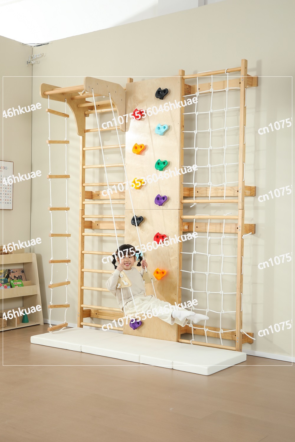 In-Stock Kids Climbing Frame – - Kids Outdoor Wooden Climbing Frame recension och pris