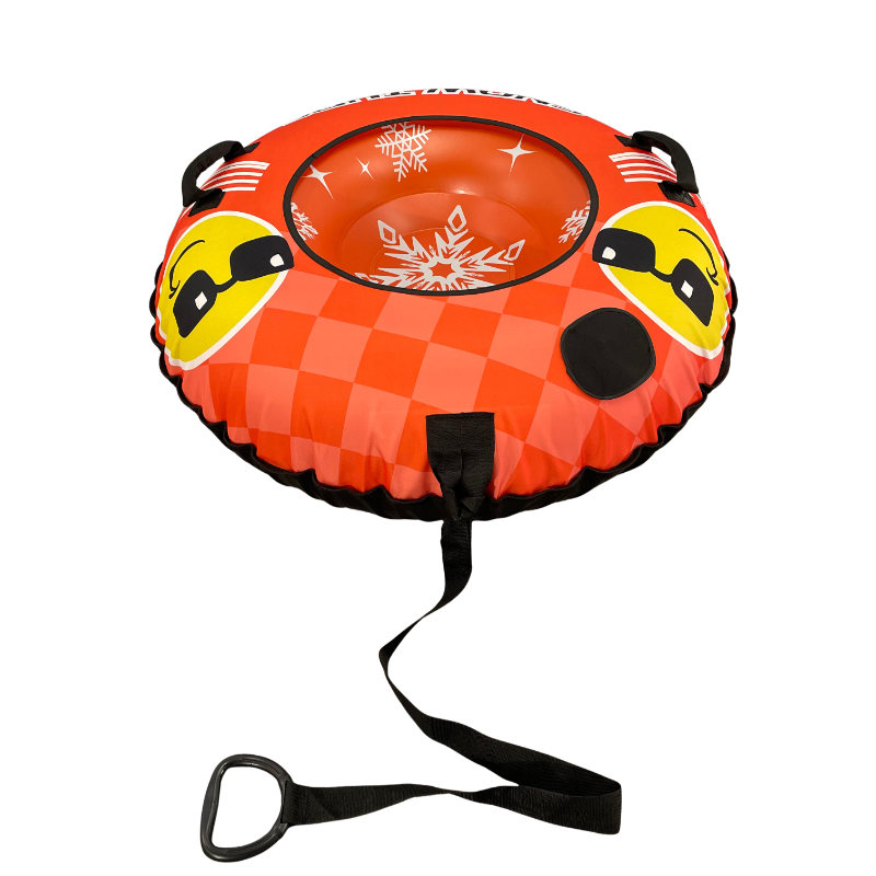 Inflatable Snow Tube Sled with - Kids Outdoor Slide recension och pris