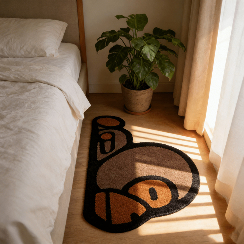 VIKAMA Cute Monkey Bedroom Car - Kids Outdoor Flooring recension och pris