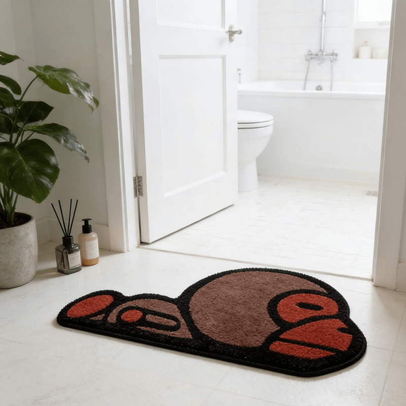 VIKAMA Cute Monkey Bedroom Car - Kids Outdoor Flooring recension och pris