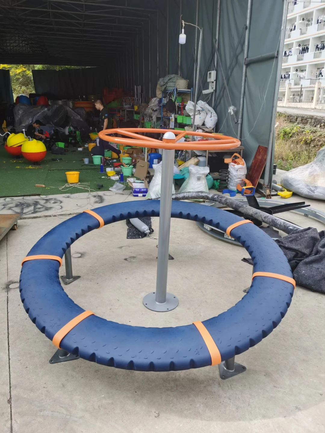 Carousel Outdoor High Quality  - Kids Outdoor Merry Go Round recension och pris
